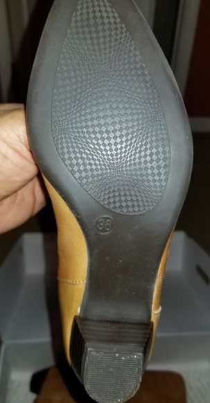 Used Aldo Tan Hopple Leather 28 Boots Size 6 - Picture 3 of 5